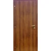 Porta battente reversibile Badia noce 200x80 cm
