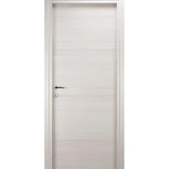 Porta battente reversibile Urban beige 80x210 cm