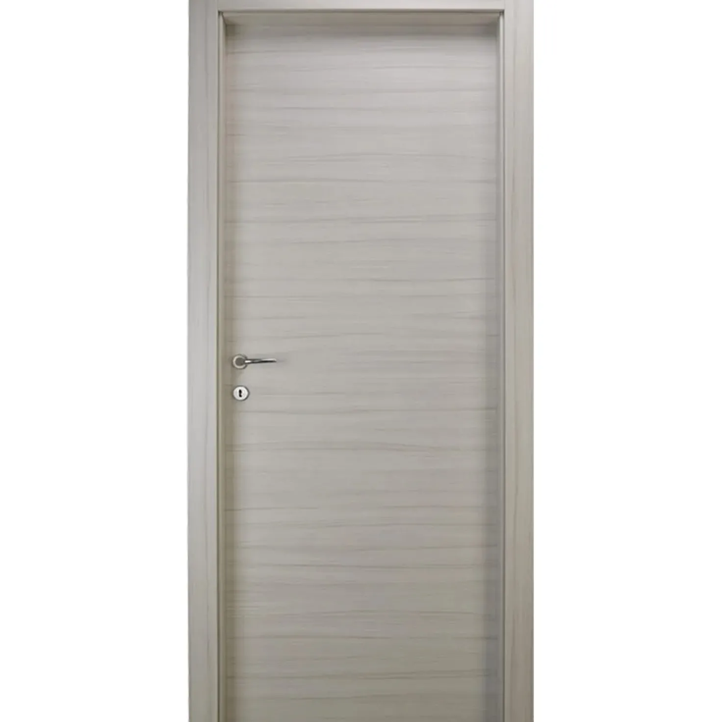 Porta battente reversibile Jazz palissandro 210x80 cm