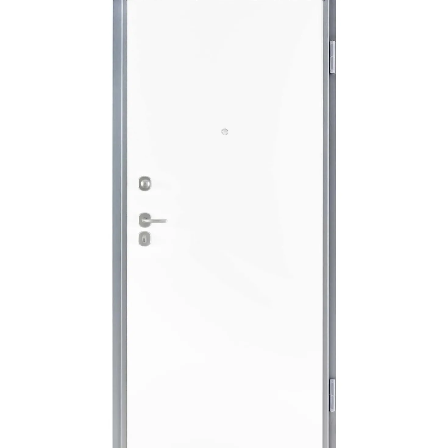Porta blindata Ares 90x210 cm grigia apertura sx