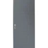 Porta blindata Ares 80x210 cm grigia apertura dx