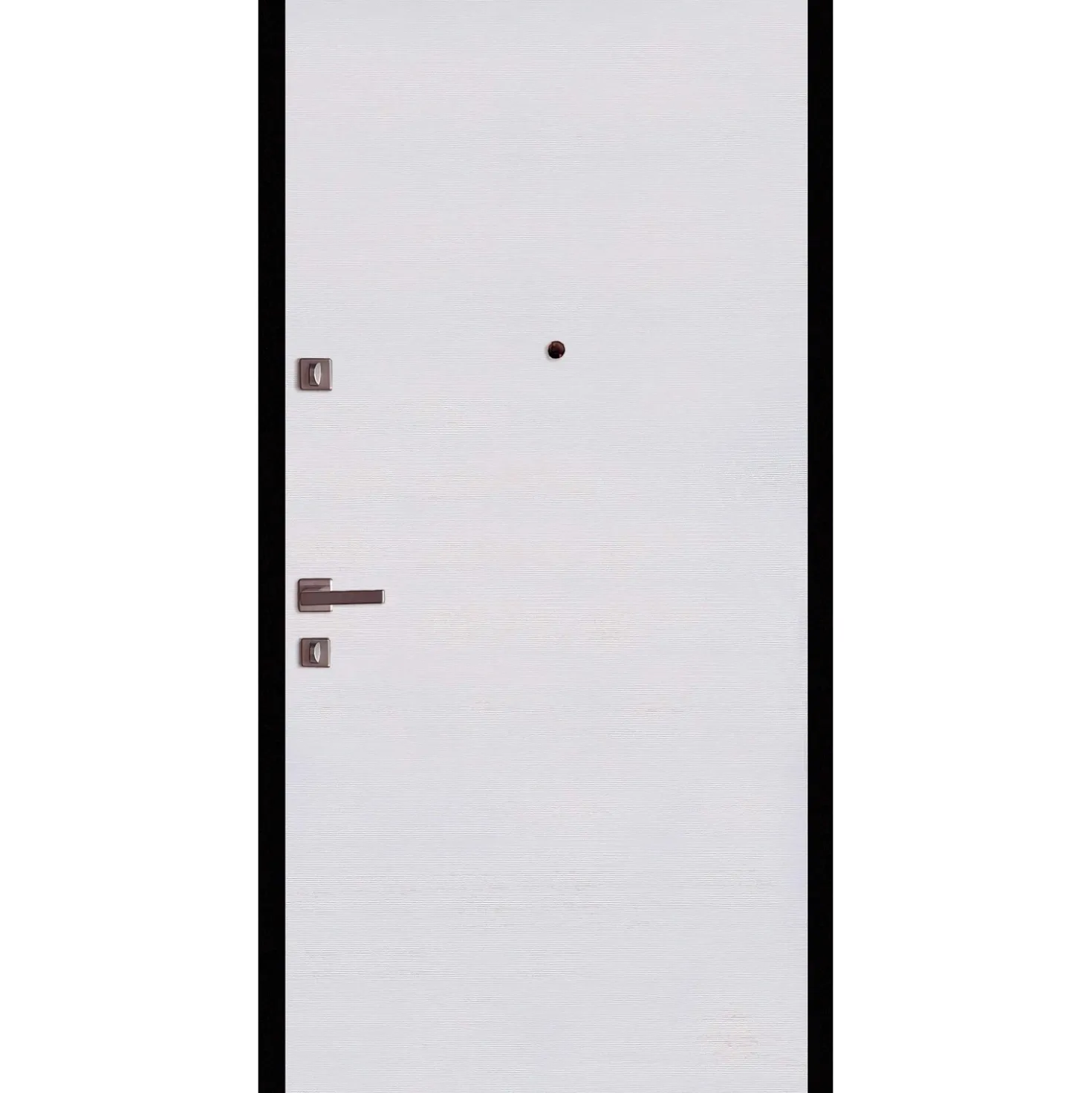 Porta blindata Externa 90x200 cm noce medio apertura sx