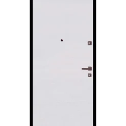 Porta blindata Externa 85x210 cm noce medio apertura dx