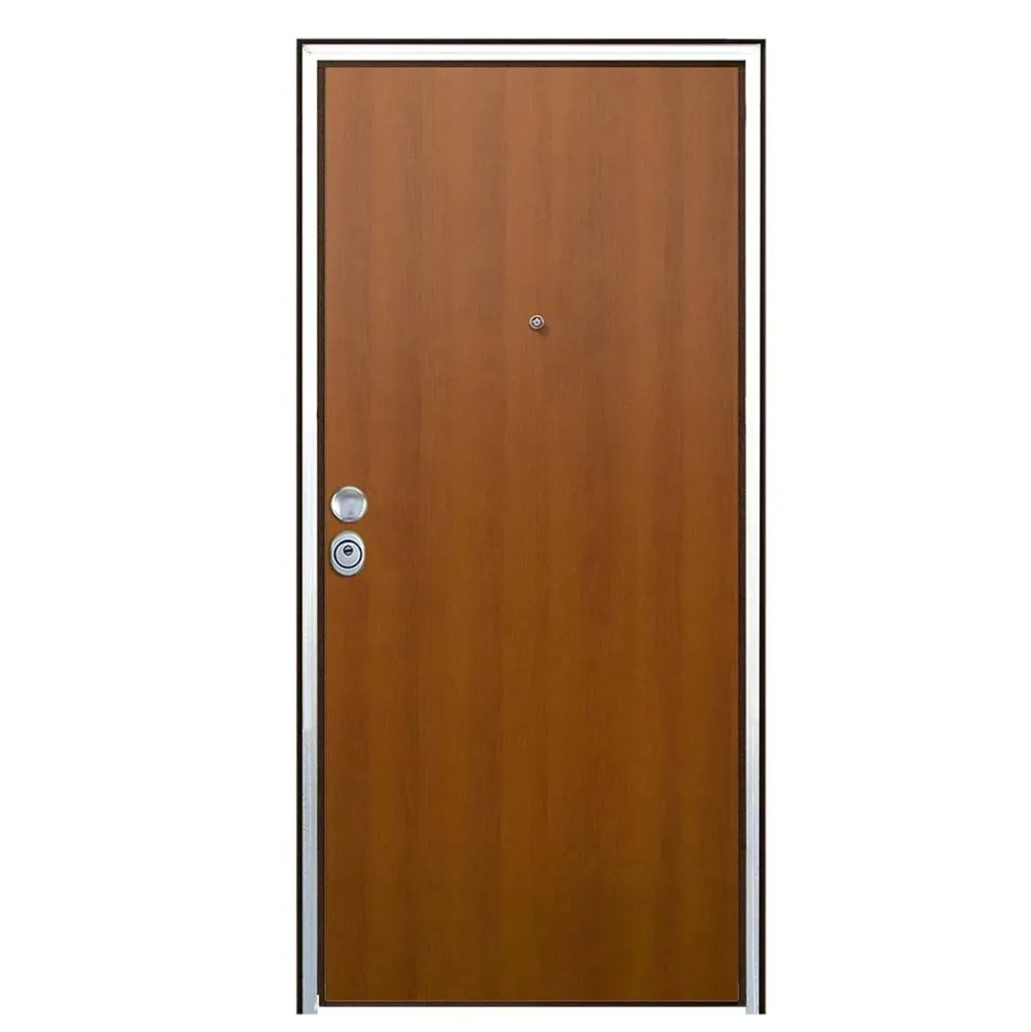 Porta blindata Gap 90x210 cm bianca apertura dx