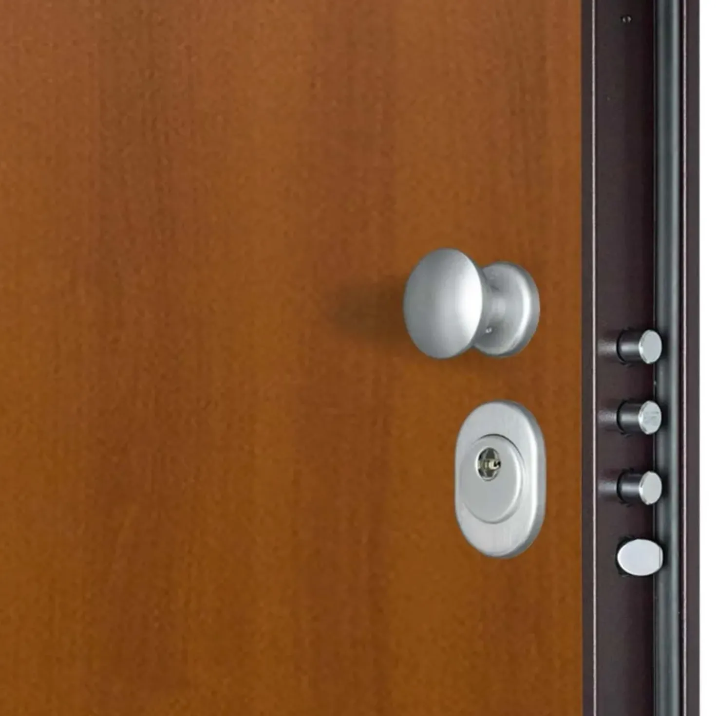 Porta blindata Gap 90x210 cm bianca apertura sx
