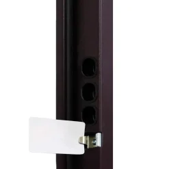 Porta blindata Light 90x210 cm noce apertura dx