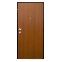 Porta blindata Light 90x210 cm noce apertura dx
