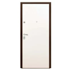 Porta blindata Super Gray 90x210 cm grigia apertura sx