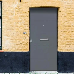 Porta blindata Super Gray 90x210 cm grigia apertura dx