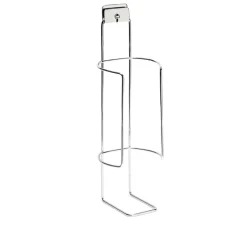 Porta carta igienica da terra Grip cromo