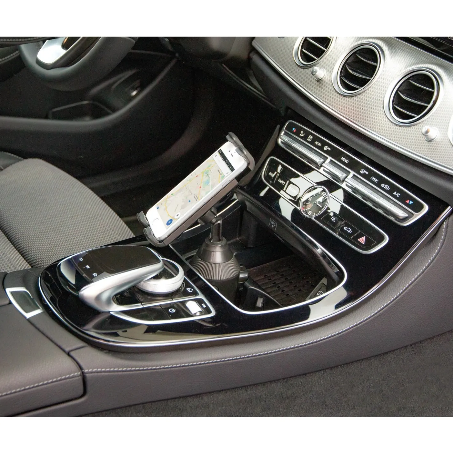 Porta cellulare e tablet Expansion Grip per portalattina auto nero