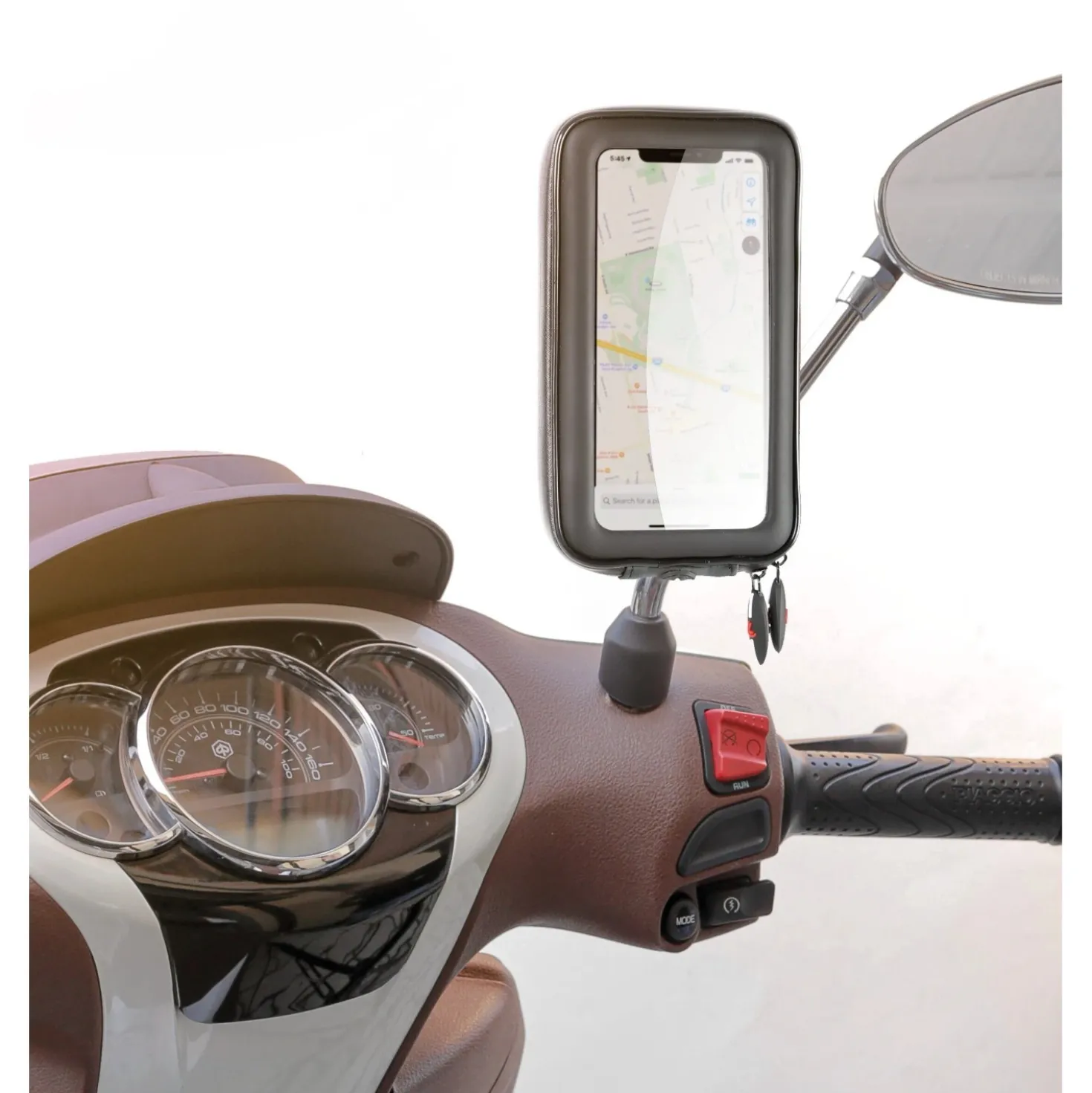 Porta cellulare scooter Smart Scooter Case universale nero