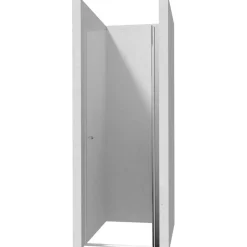 Porta doccia battente Idrostile 80x200 cm Cromo