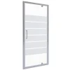 Porta doccia battente Milano 76-80x195 cm