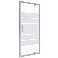 Porta doccia battente Milano 76-80x195 cm