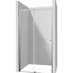 Porta doccia scorrevole Idrostile 100x200 cm Cromo