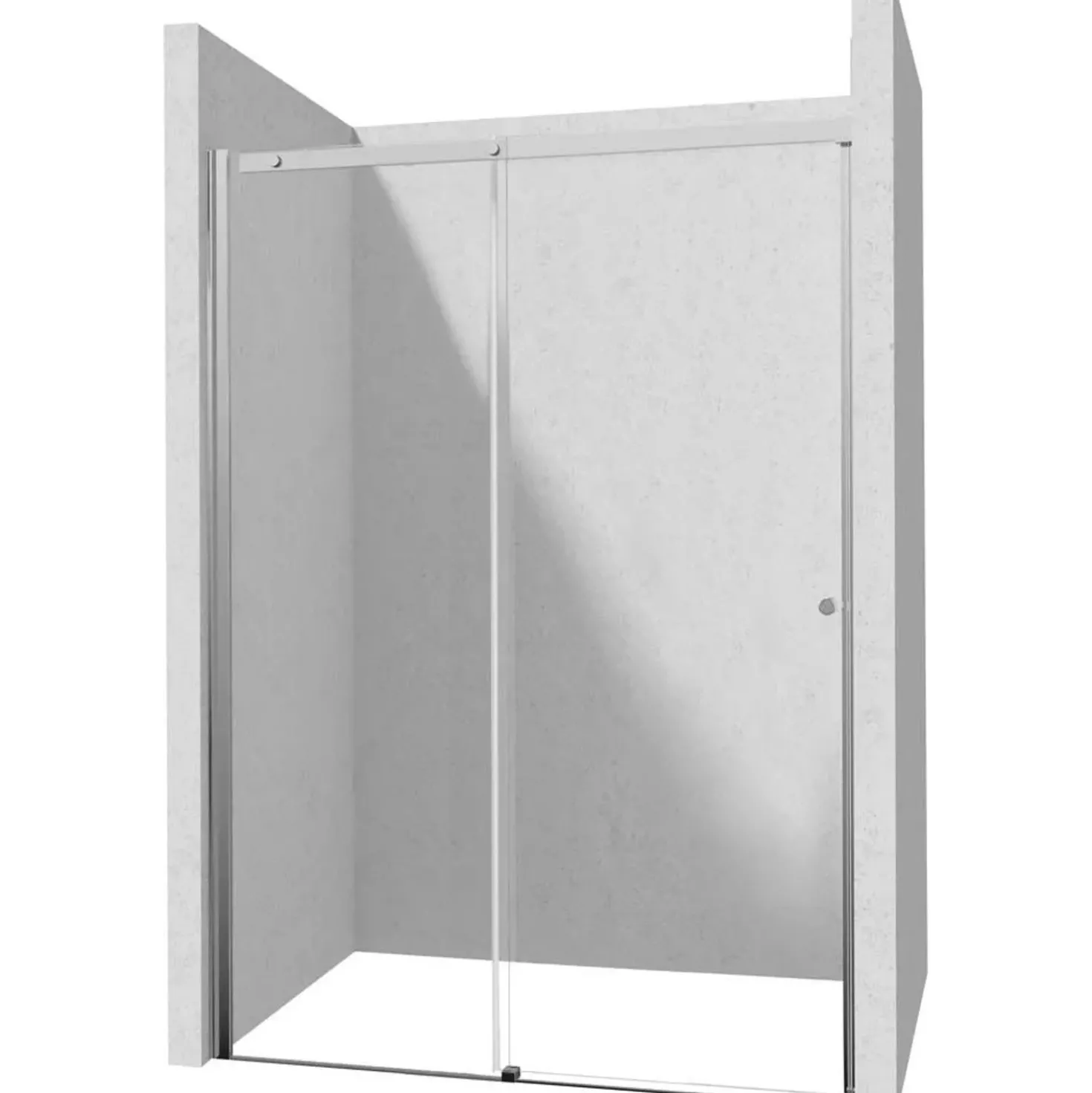 Porta doccia scorrevole Idrostile 170x200 cm Cromo