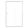 Porta doccia scorrevole in linea Indigo 118-122 cm