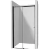 Porta doccia scorrevole Idrostile 100x200 cm Nero