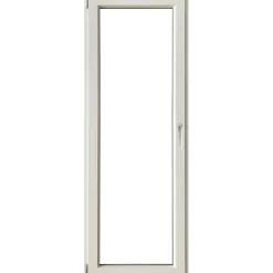 Porta finestra 1 anta sx pvc 80x220 cm