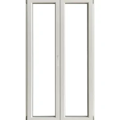Porta finestra 2 ante sx pvc 120x220 cm