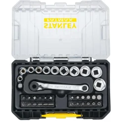 Porta inserti a cricchetto Stanley set 37 pz