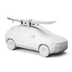 Porta kayak/canoa DockGrip orizzontale per tetto auto