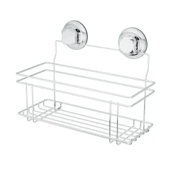 Porta oggetti doccia Bestlock Bath in acciaio cromato
