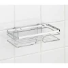 Porta oggetti doccia Premium in acciaio inox
