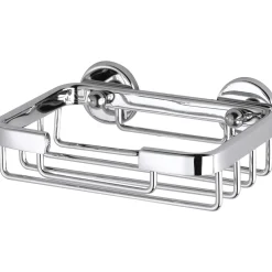 Porta oggetti doccia Tesa Aluxx in alluminio cromato lucido