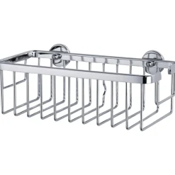 Porta oggetti doccia Tesa Aluxx in alluminio cromato