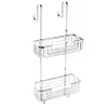 Porta oggetti doccia Top Line in acciaio inox lucido