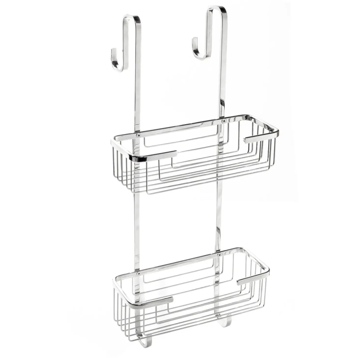 Porta oggetti doccia Top Line in acciaio inox lucido
