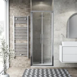 Porta saloon doccia 97/101 cm cromo