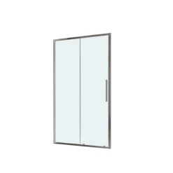 Porta scorrevole doccia a 2 ante estensione cm 97-101 cromo trasparente