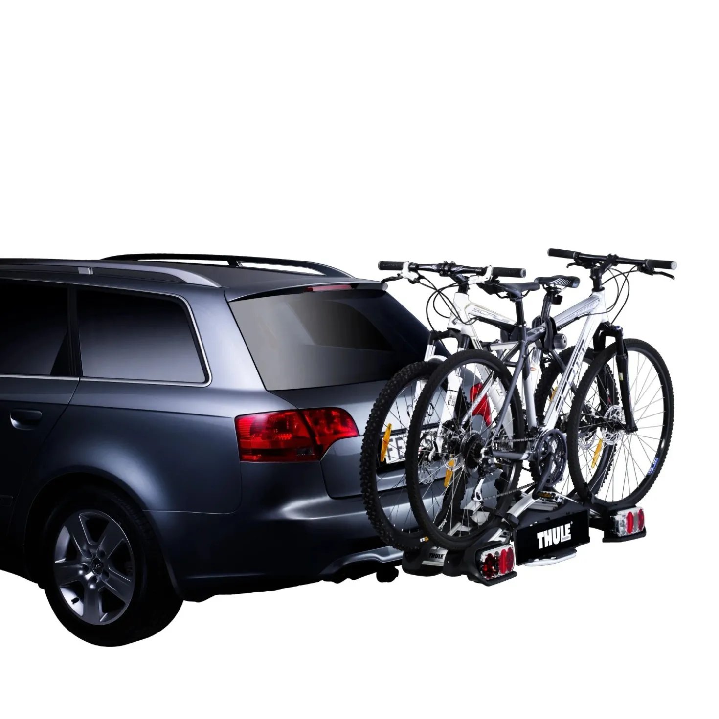 Portabici da gancio traino EuroWay G2 2 bici 13 poli