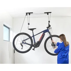 Portabici da soffitto Bike lift portata max. 30 kg
