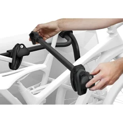Portabici posteriore per auto WonderWay 2 bici nero