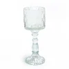 Portacandela in vetro Ø8,5xH22,5 cm assortito