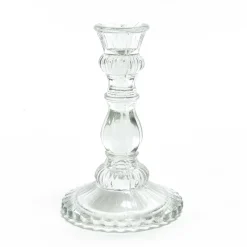 Portacandela in vetro Ø11xH17 cm assortito