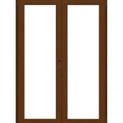 Portafinestra 2 ante 120 cm x 220 cm destra noce