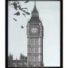 Portafoto in PVC nera 13 cm x 18 cm