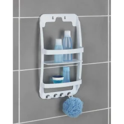 Portaoggetti bagno Wenko Universal con ganci