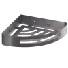 Portaoggetti doccia Nerva angolare acciaio inox aisi 304 gun metal
