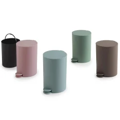 Portarifiuti Sharon in resine termoplastiche 3 lt azzurro polvere matt