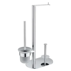Portarotolo 3 funzioni Idrostile 330x527 mm cromo