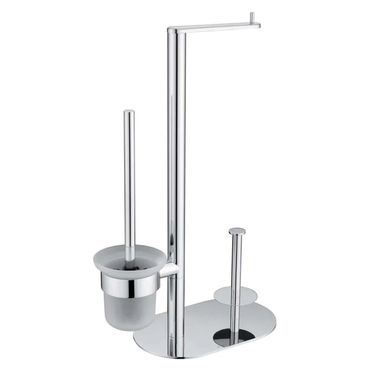 Portarotolo 3 funzioni Idrostile 330x527 mm cromo