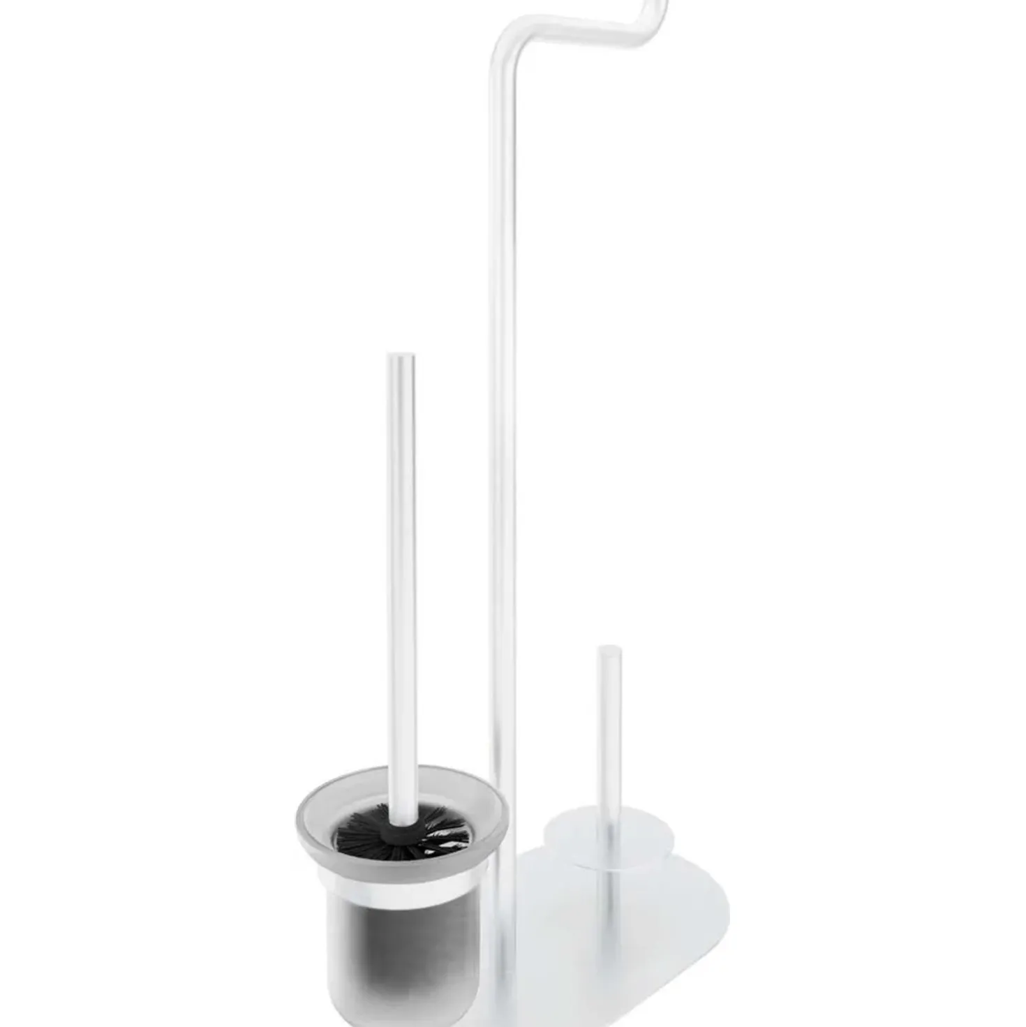 Portarotolo 3 funzioni Idrostile Limonar 312x600 mm bianco