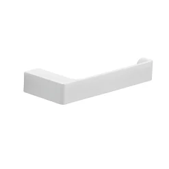 Portarotolo Pirenei in cromall bianco opaco