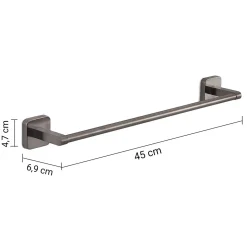 Portasalviette Tonga 45 cm gun metal